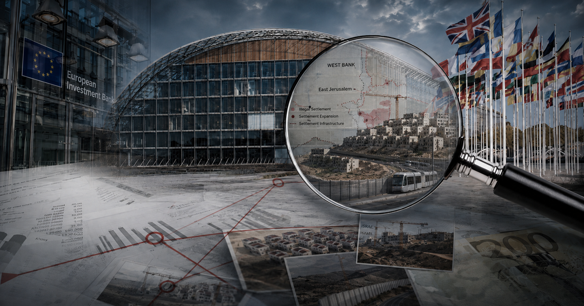 After HRF Complaint: EIB Admits Due Diligence Failures | THE HIND RAJAB  FOUNDATION